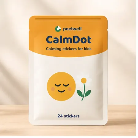 CalmDot calming stickers for kids — 24-pack pouch