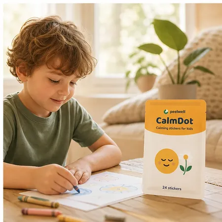 CalmDot in a real-life family routine